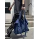 Casual Denim Split-Joint Solid Color Bags Accessories Casual Denim Split-Joint Solid Color Bags Accessories