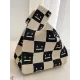 Urban Checkerboard Plaid Color-Block Bags Accessories Handbags Urban Checkerboard Plaid Color-Block Bags Accessories Handbags