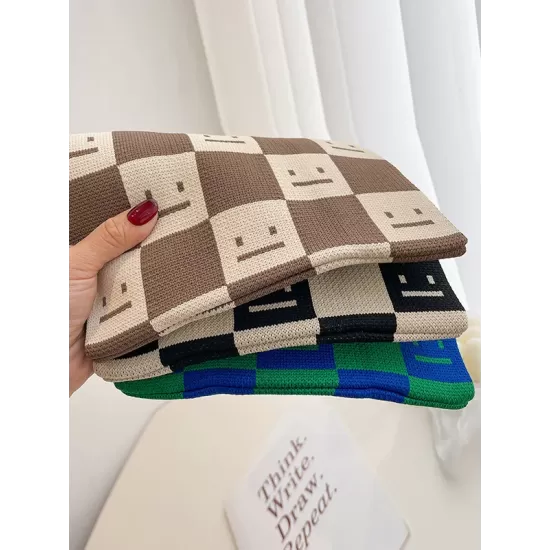 Urban Checkerboard Plaid Color-Block Bags Accessories Handbags Urban Checkerboard Plaid Color-Block Bags Accessories Handbags