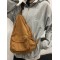 Casual Solid Color Zipper Bags Accessories