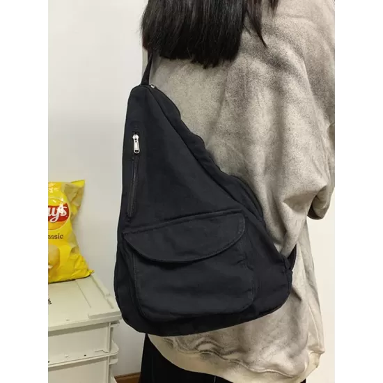Casual Solid Color Zipper Bags Accessories Casual Solid Color Zipper Bags Accessories