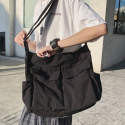 Simple Solid Color Bags Accessories