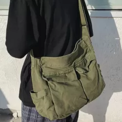 Simple Solid Color Bags Accessories