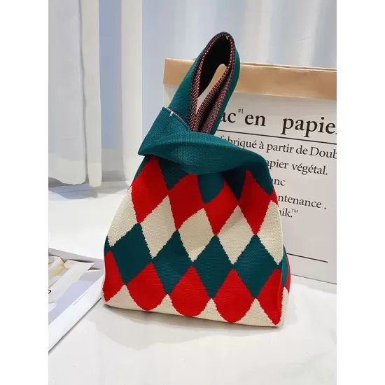 Urban Rhombic Contrast Color Bags Accessories Handbags Urban Rhombic Contrast Color Bags Accessories Handbags
