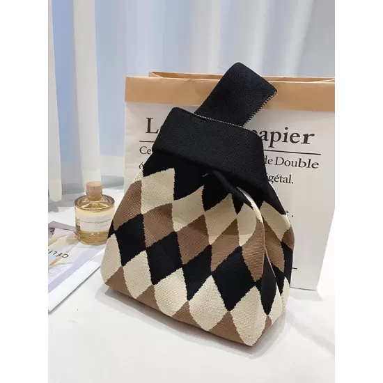 Urban Rhombic Contrast Color Bags Accessories Handbags Urban Rhombic Contrast Color Bags Accessories Handbags
