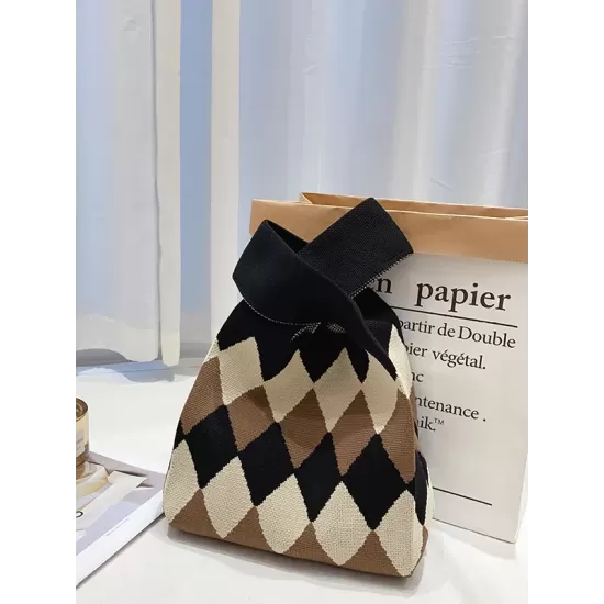 Urban Rhombic Contrast Color Bags Accessories Handbags Urban Rhombic Contrast Color Bags Accessories Handbags