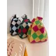 Urban Checkerboard Contrast Color Color-Block Bags Accessories Handbags Urban Checkerboard Contrast Color Color-Block Bags Accessories Handbags