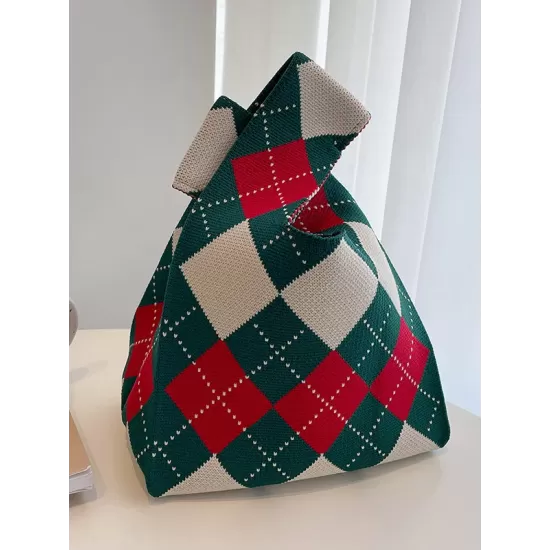 Urban Checkerboard Contrast Color Color-Block Bags Accessories Handbags Urban Checkerboard Contrast Color Color-Block Bags Accessories Handbags