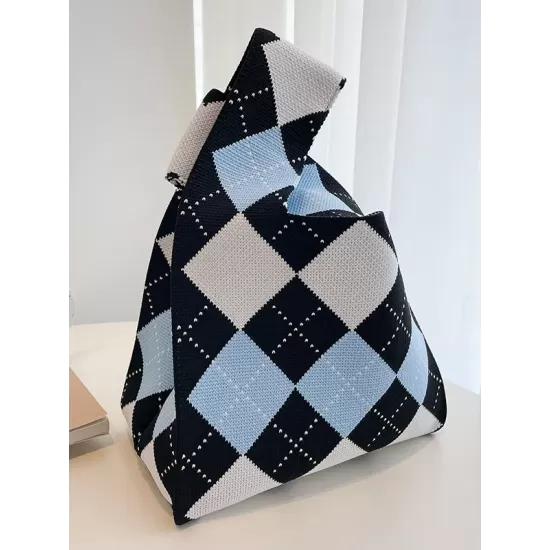 Urban Checkerboard Contrast Color Color-Block Bags Accessories Handbags Urban Checkerboard Contrast Color Color-Block Bags Accessories Handbags