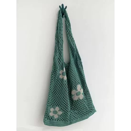 Original Creation Floral Weave Hollow Bags Accessories Original Creation Floral Weave Hollow Bags Accessories