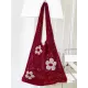 Original Creation Floral Weave Hollow Bags Accessories Original Creation Floral Weave Hollow Bags Accessories