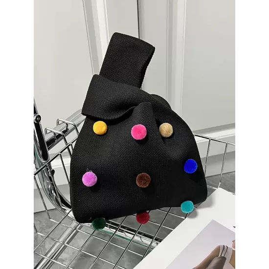 Original Contrast Color Knitting Bags Accessories Original Contrast Color Knitting Bags Accessories