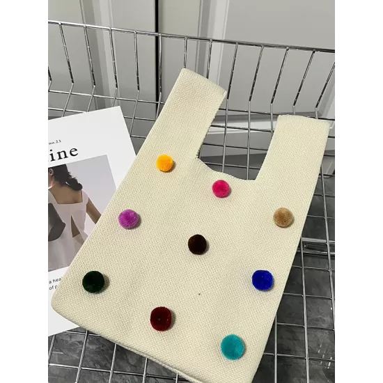 Original Contrast Color Knitting Bags Accessories Original Contrast Color Knitting Bags Accessories