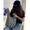 Original Weave Contrast Color Plaid Bags Accessories