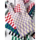 Original Weave Contrast Color Plaid Bags Accessories Original Weave Contrast Color Plaid Bags Accessories