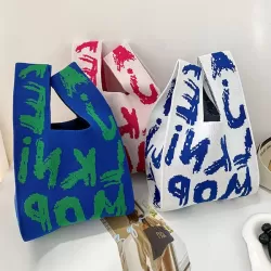 Original Graffiti Contrast Color Bags Accessories