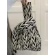 Geometric Multi-Colored Woven Handbag Bags Accessories Geometric Multi-Colored Woven Handbag Bags Accessories