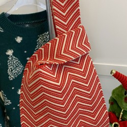 Striped Woven Handbag Bags Accessories