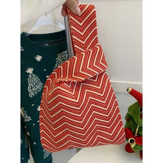 Striped Woven Handbag Bags Accessories Striped Woven Handbag Bags Accessories