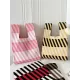 Striped Woven Handbag Bags Accessories Striped Woven Handbag Bags Accessories