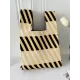 Striped Woven Handbag Bags Accessories Striped Woven Handbag Bags Accessories