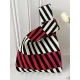 Striped Woven Handbag Bags Accessories Striped Woven Handbag Bags Accessories