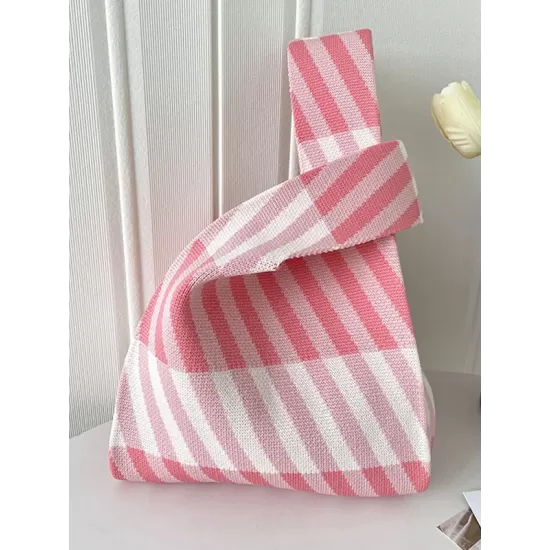 Striped Woven Handbag Bags Accessories Striped Woven Handbag Bags Accessories