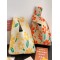 Floral Printed Woven Handbag Bags Accessories