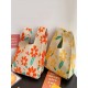 Floral Printed Woven Handbag Bags Accessories Floral Printed Woven Handbag Bags Accessories