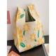 Floral Printed Woven Handbag Bags Accessories Floral Printed Woven Handbag Bags Accessories