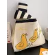 Cartoon Printed Woven Handbag Bags Accessories Cartoon Printed Woven Handbag Bags Accessories