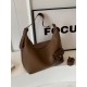 Buckle Pockets Solid Color Split-Joint Zipper Crossbody Bags Buckle Pockets Solid Color Split-Joint Zipper Crossbody Bags