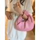Bowknot Pleated Solid Color Handbags Accessories Bowknot Pleated Solid Color Handbags Accessories