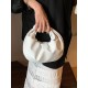 Bowknot Pleated Solid Color Handbags Accessories Bowknot Pleated Solid Color Handbags Accessories