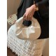 Bowknot Pleated Solid Color Handbags Accessories Bowknot Pleated Solid Color Handbags Accessories
