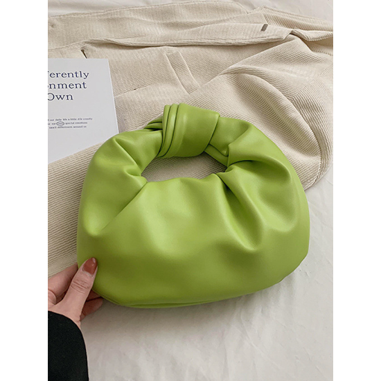 Bowknot Pleated Solid Color Handbags Accessories Bowknot Pleated Solid Color Handbags Accessories