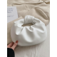 Bowknot Pleated Solid Color Handbags Accessories Bowknot Pleated Solid Color Handbags Accessories