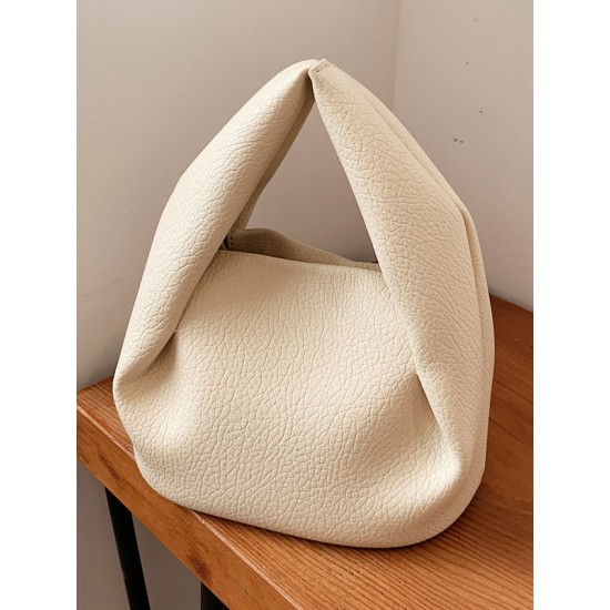 Adjustable Pleated Pockets Solid Color Crossbody Handbags Adjustable Pleated Pockets Solid Color Crossbody Handbags
