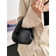 Adjustable Pleated Pockets Solid Color Crossbody Handbags Adjustable Pleated Pockets Solid Color Crossbody Handbags