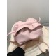 Falbala Pleated Solid Color Bags Accessories Falbala Pleated Solid Color Bags Accessories