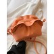Falbala Pleated Solid Color Bags Accessories Falbala Pleated Solid Color Bags Accessories