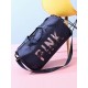 Sequined Letter Print Large-Capacity Outdoor Portable Travel Bag Sequined Letter Print Large-Capacity Outdoor Portable Travel Bag