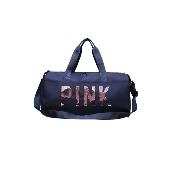 Sequined Letter Print Large-Capacity Outdoor Portable Travel Bag Sequined Letter Print Large-Capacity Outdoor Portable Travel Bag