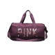 Sequined Letter Print Large-Capacity Outdoor Portable Travel Bag Sequined Letter Print Large-Capacity Outdoor Portable Travel Bag