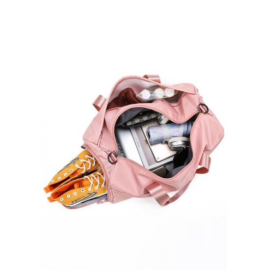 Sequined Letter Print Large-Capacity Outdoor Portable Travel Bag Sequined Letter Print Large-Capacity Outdoor Portable Travel Bag