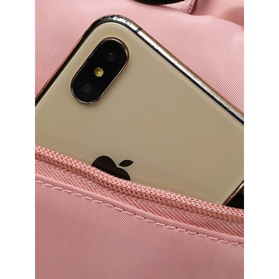 Sequined Letter Print Large-Capacity Outdoor Portable Travel Bag Sequined Letter Print Large-Capacity Outdoor Portable Travel Bag