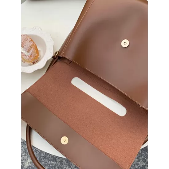 Casual Simple Chic Solid Color Shoulder Bag Casual Simple Chic Solid Color Shoulder Bag
