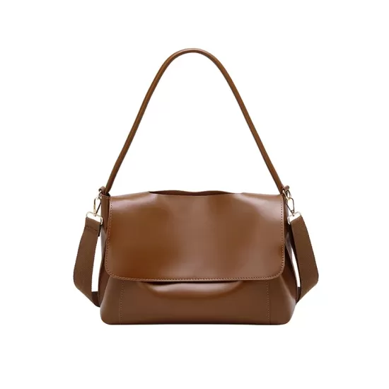 Casual Simple Chic Solid Color Shoulder Bag Casual Simple Chic Solid Color Shoulder Bag