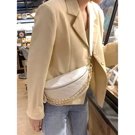Cool Chic Chains Zipper Sling Bag Cool Chic Chains Zipper Sling Bag