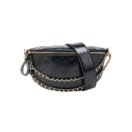 Cool Chic Chains Zipper Sling Bag Cool Chic Chains Zipper Sling Bag